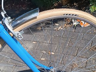 Bicicleta Paseo Clásica Azul