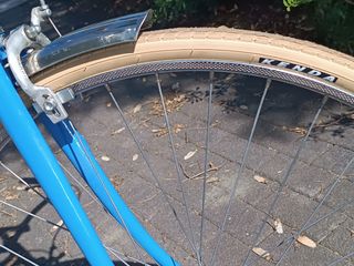 Bicicleta Paseo Clásica Azul