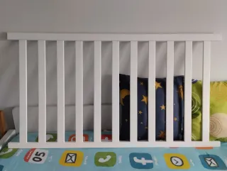 Cuna Micuna blanca con osito