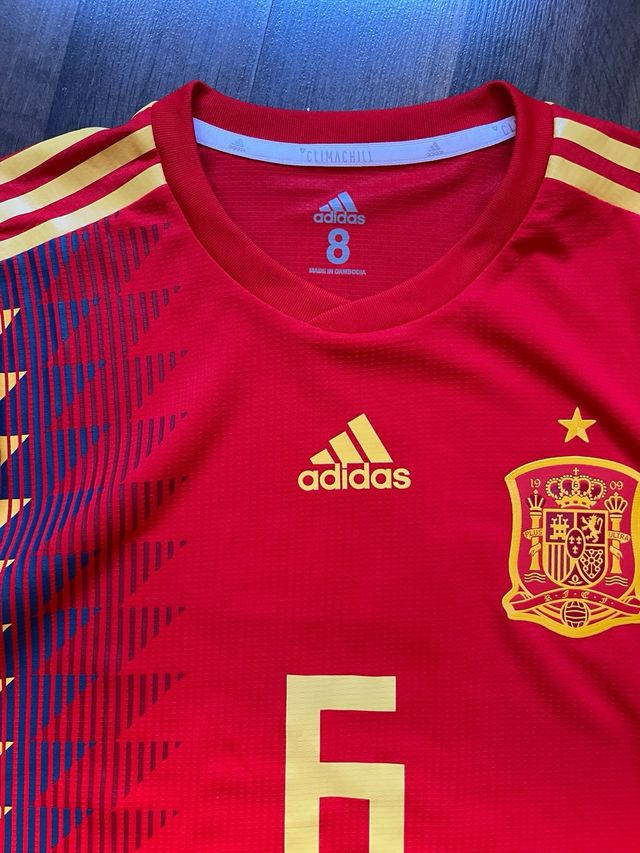 Camiseta España Match Worn 2018