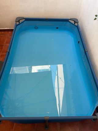Piscina desmontable azul 2,20m x 1,50m 