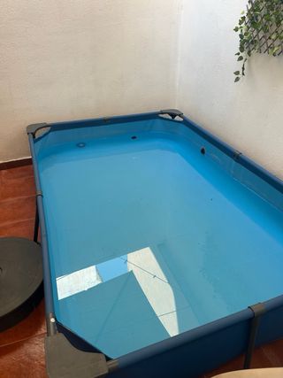 Piscina desmontable azul 2,20m x 1,50m 