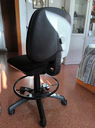 Silla de escritorio negra