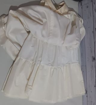 Vestido de comunión Virago Talla 6 Blanco Crema