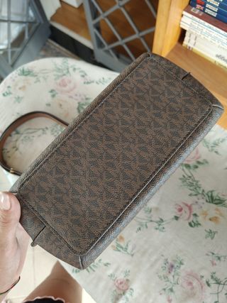 Borsa Michael Kors secchiello marrone