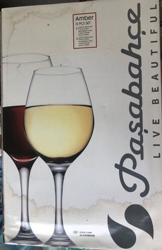 Paşabahçe Calici Ambra 12 Pezzi