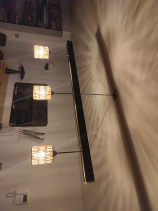 Lámpara de techo con 3 tulipas