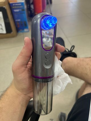 Aspirador facial eléctrico recargable