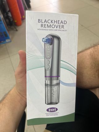 Aspirador facial eléctrico recargable