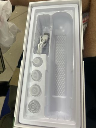 Aspirador facial eléctrico recargable