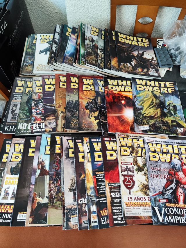 White Dwarft revistas