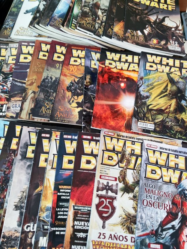 White Dwarft revistas