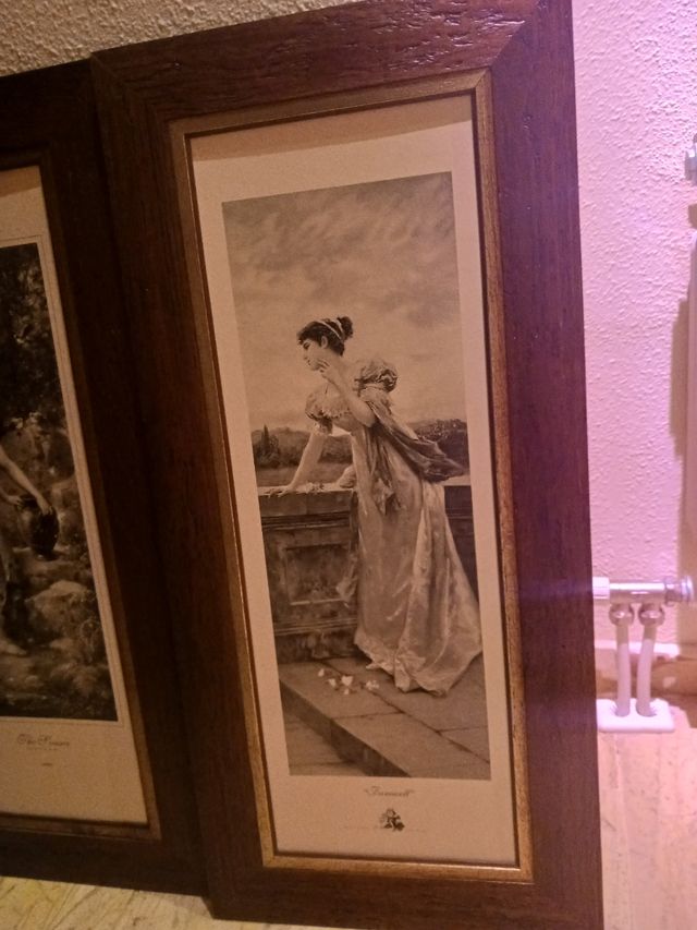 Pareja de cuadros decorativos