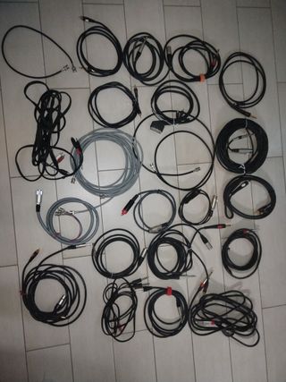 Lotto 44 Cavi Audio Video Prolunghe Spinotti