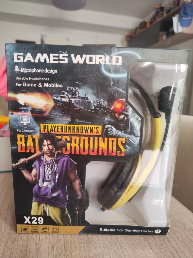 Auriculares Games World X29 PUBG