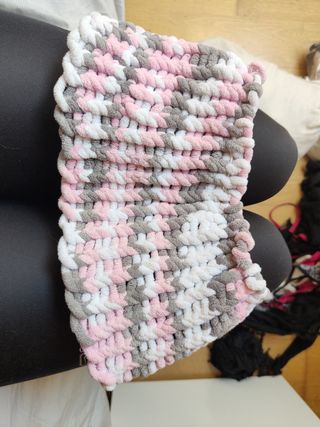 Braga de cuello, bufanda, fular suave