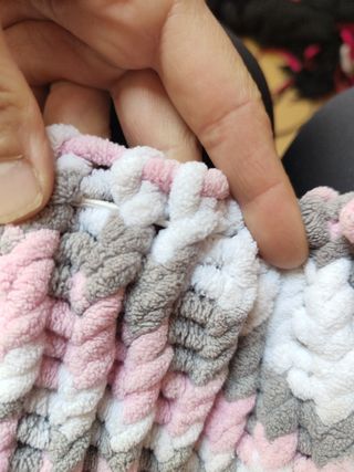 Braga de cuello, bufanda, fular suave