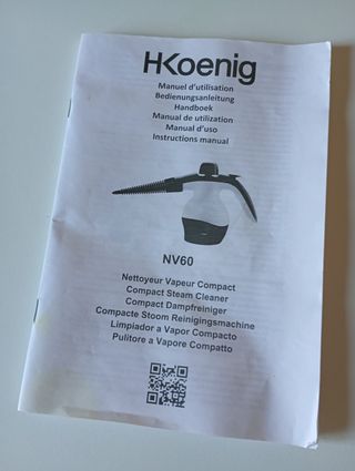 Limpiador a Vapor H.Koenig Poco Uso