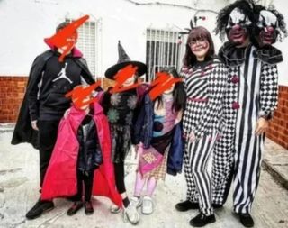 Disfraz Arlequín Mujer Talla XL