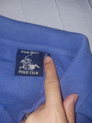 Lote 3 polos Polo Club tallas 12 y 14