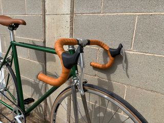 Bicicleta Clásica Restaurada Verde