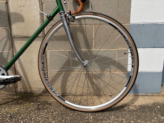 Bicicleta Clásica Restaurada Verde