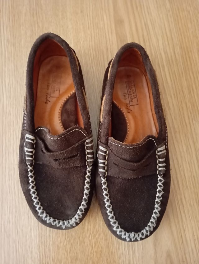 Mocasines piel marrón Atlanta T.29