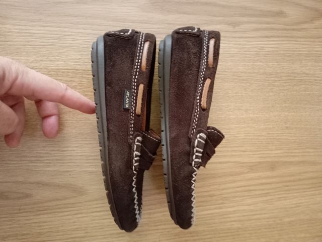 Mocasines piel marrón Atlanta T.29