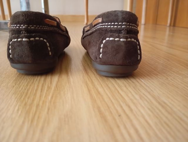 Mocasines piel marrón Atlanta T.29