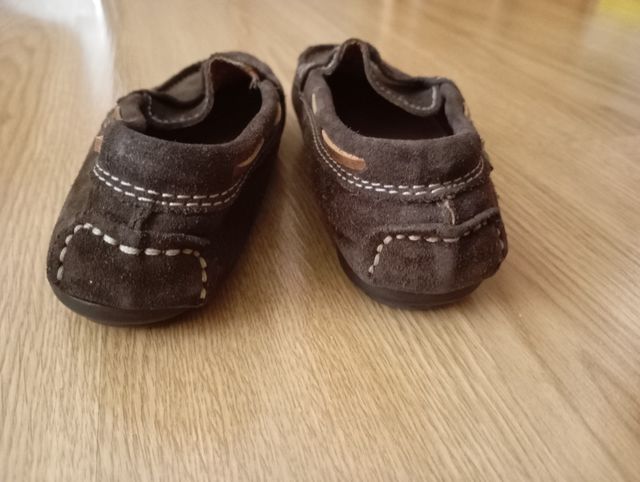 Mocasines Atlanta piel marrón T.30