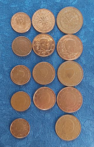 Lote de Monedas Céntimos de Euro