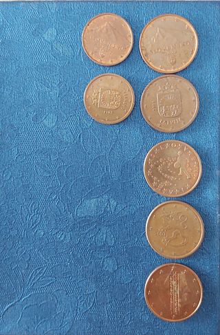 Lote de Monedas Céntimos de Euro
