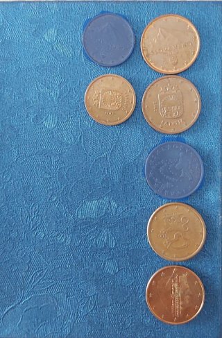 Lote de Monedas Céntimos de Euro