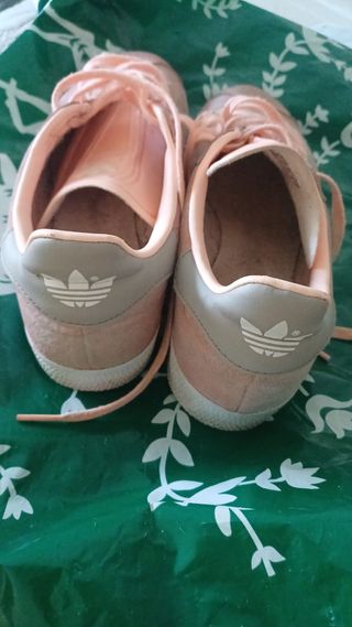 Adidas Gazelle Mujer Rosa/Salmón