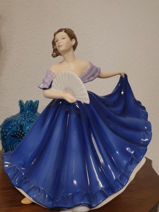 Figura de porcelana inglesa