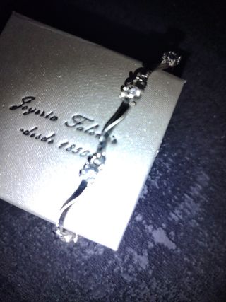 Pulsera Plata Ley Circonitas