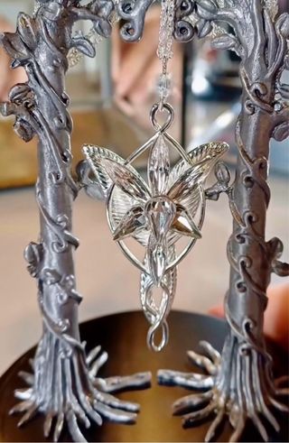 Collar El Señor de los Anillos Plata