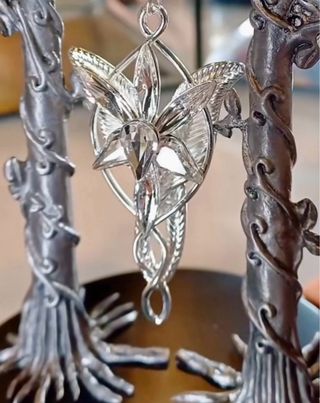 Collar El Señor de los Anillos Plata