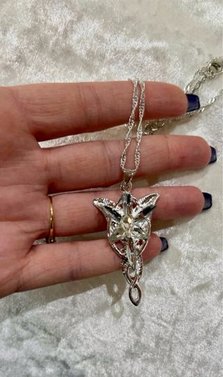 Collar El Señor de los Anillos Plata