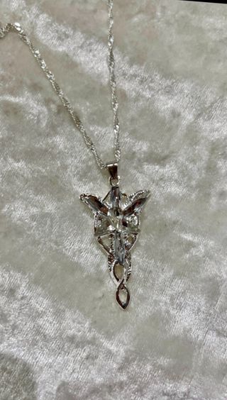 Collar El Señor de los Anillos Plata