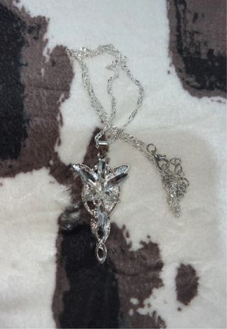 Collar El Señor de los Anillos Plata
