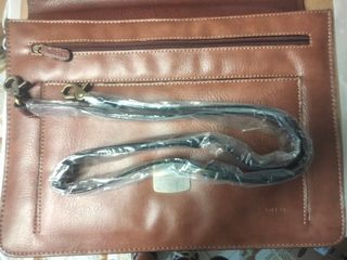 Maletín de piel Matties marrón nuevo