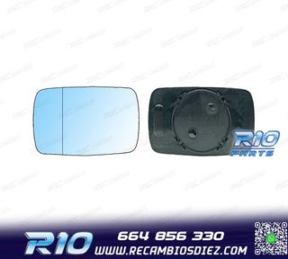 CRISTAL ESPEJO BASE IZQUIERDO BMW SERIE 3 E46 4P 98-05