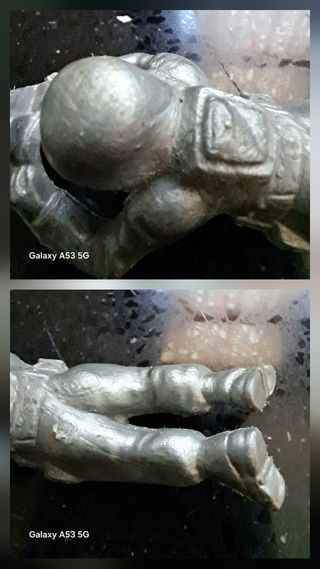 Figura soldado ametralladora años 60