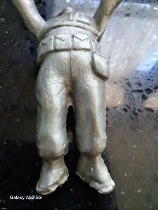 Figura soldado ametralladora años 60