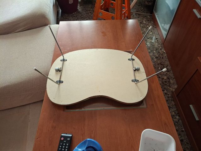 Bandeja antigua decorada