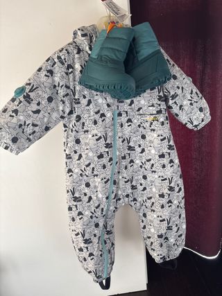 Tuta da sci bimbo con mono boot