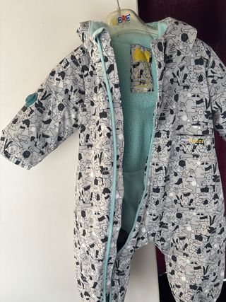 Tuta da sci bimbo con mono boot