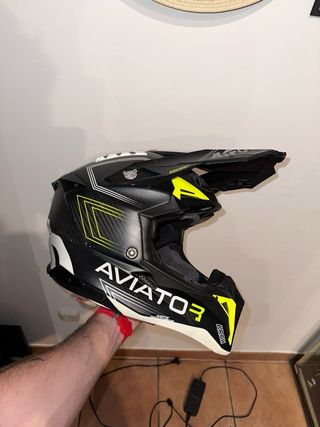 Airoh Aviator 3 Primal Carbono 3K