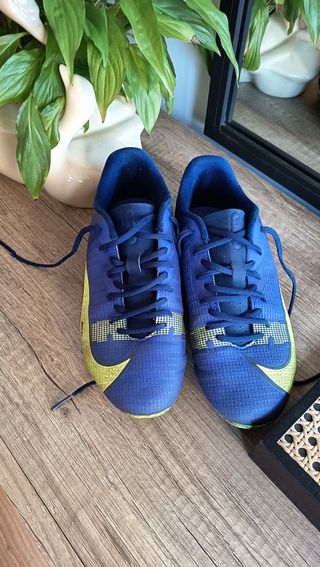 Botas de fútbol Nike Mercurial Azul/Amarillo
